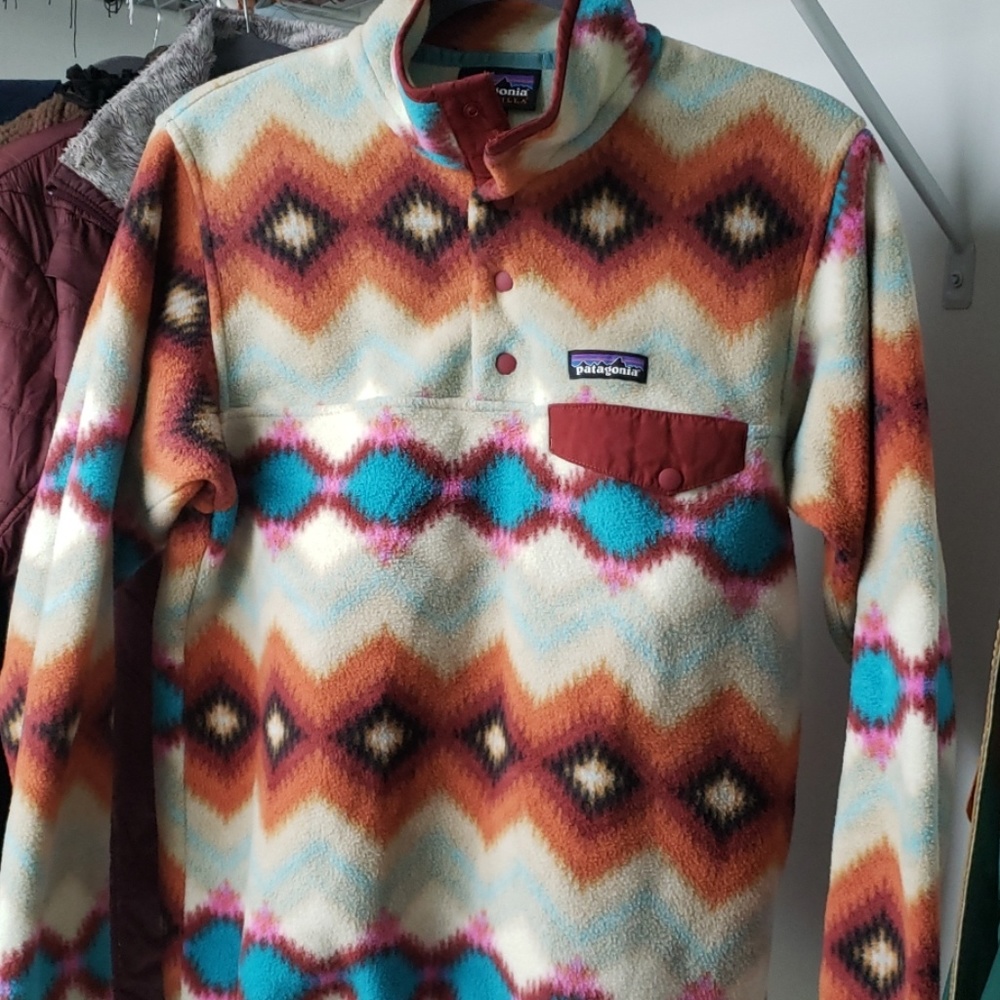 Patagonia Synchilla Fleece Snap T Sweater Jacket